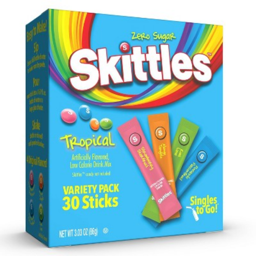 SKITTLES STG TROPICAL VARIETY PACK 30CT