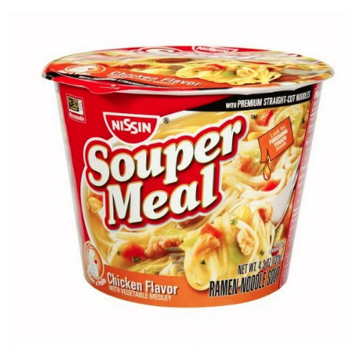 NISSIN NOODLE BOWL CHICKEN VEGETABLE 4.3OZ