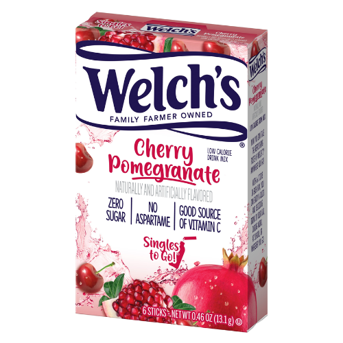 WELCH'S STG CHERRY POMEGRANATE 6CT