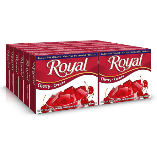 ROYAL BILINGUAL GELATIN CHERRY 8 SERVE 2.82 OZ