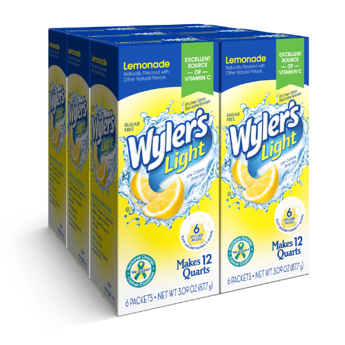 WYLER'S LIGHT (12QT) PITCHER PACK  LEMONADE 6 CT