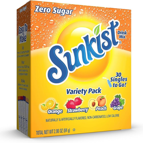 SUNKIST SODA STG VARIETY PACK 30 CT