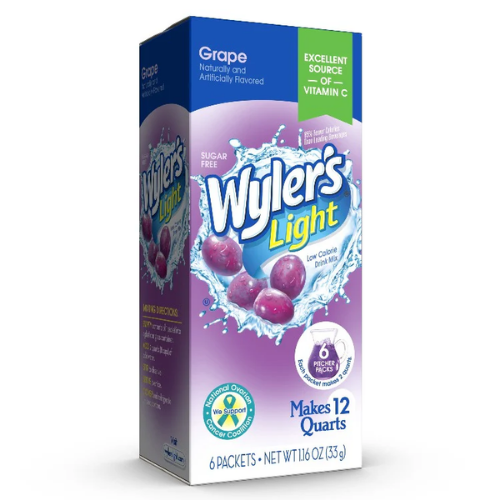 WYLER'S LIGHT (12QT) PITCHER PACK  GRAPE 6 CT