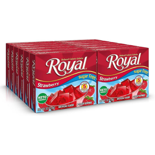 ROYAL GELATIN STRAWBERRY 4 SERVE 1.41 OZ