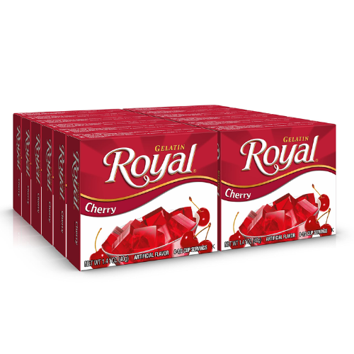 ROYAL GELATIN CHERRY 4 SERVE 1.41 OZ