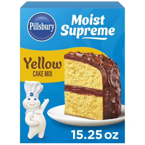 PILLSBURY CAKE MIX YELLOW 15.25 OZ