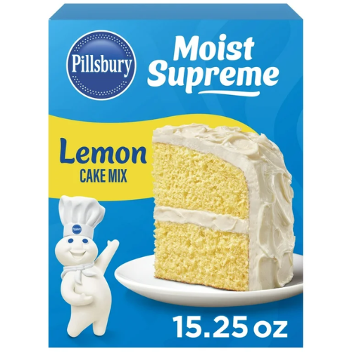 PILLSBURY CAKE MIX LEMON 15.25 OZ