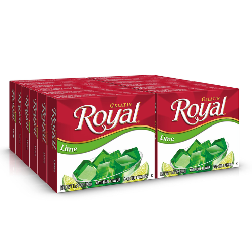 ROYAL GELATIN LIME 4 SERVE 1.41 OZ