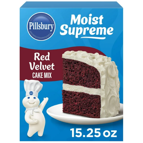 PILLSBURY CAKE MIX RED VELVET15.25 OZ