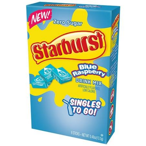 STARBURST STG BLUE RASPBERRY 6CT