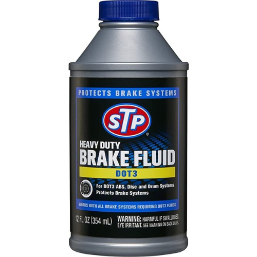 STP HEAVY DUTY BRAKE FLUID DOT3  12 OZ