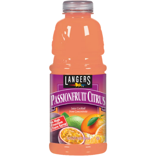 LANGERS FRUIT JUICE PASSION FRUIT, 32OZ