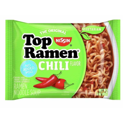 NISSIN TOP RAMEN NOODLE CHILI 3OZ