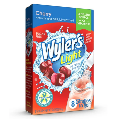 WYLER'S LIGHT STG CHERRY 8 CT