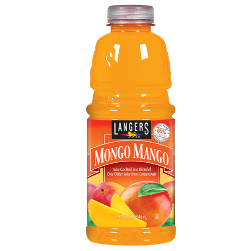 LANGERS FRUIT JUICE MONGO MANGO, 32OZ