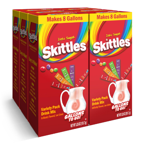 SKITTLES STG 1 GALLON ORIGINAL PUNCH 8CT