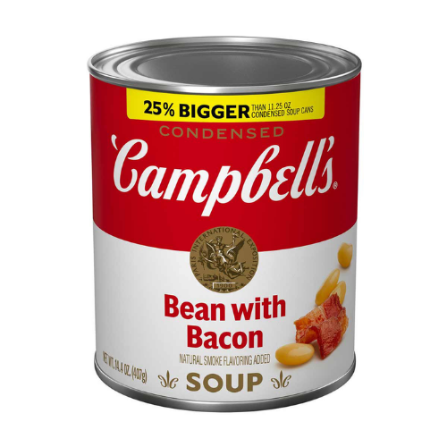 CAMPBELL'S SOUP BEAN W/ BACON 14.4OZ