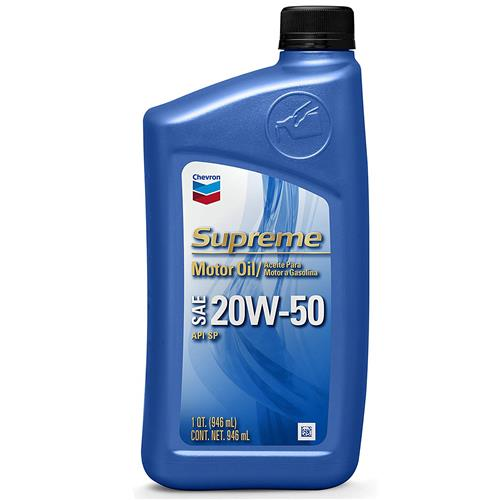 CHEVRON SUPREME 20W50  1 QT