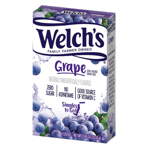 WELCH'S STG GRAPE 6CT