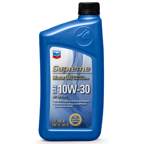 CHEVRON 30W SUPREME  1 QT