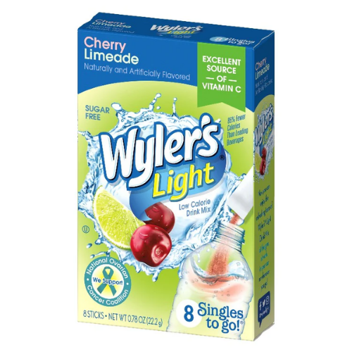 WYLER'S LIGHT STG CHERRY LIMEADE 8 CT