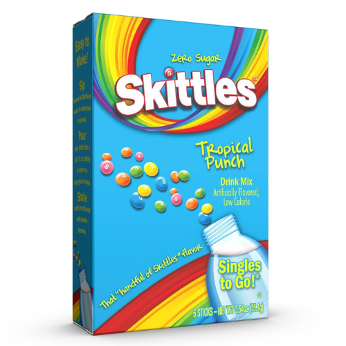 SKITTLES STG TROPICAL PUNCH 6CT