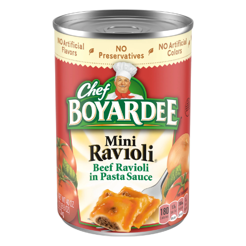 CHEF BOYARDEE MINI RAVIOLI 15OZ