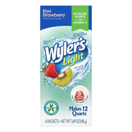 WYLER'S LIGHT (12QT) PITCHER PACK KIWI STRAWBERRY 6 CT