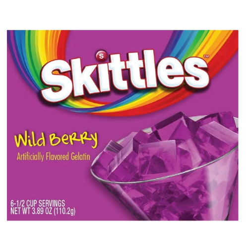 SKITTLES GEL WILD BERRY 6 SERVE