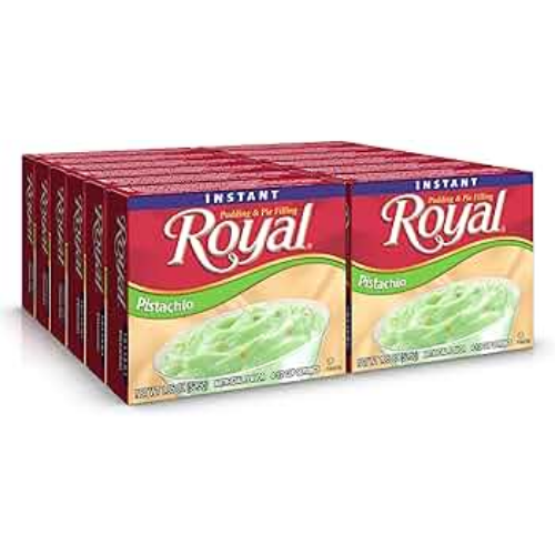 ROYAL INSTANT PUDDING PISSTACHIO 4 SERVE 1.85 OZ