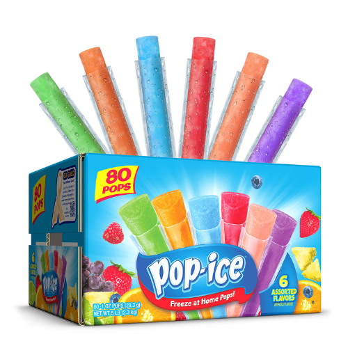 POPICE ASSORTED 80 CT 1 OZ