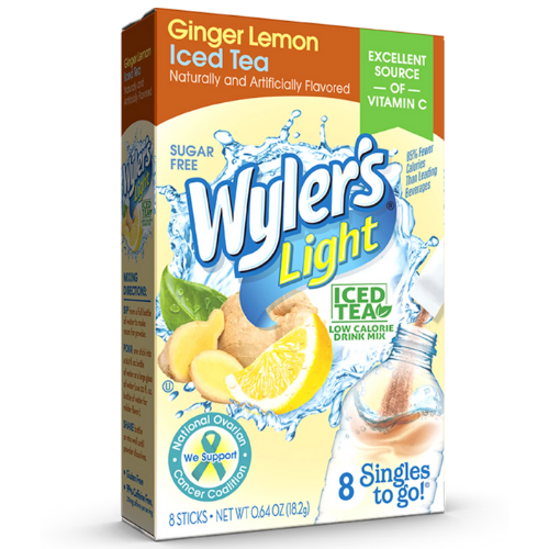 WYLER'S LIGHT STG GINGER LEMON ICED TEA 8 CT