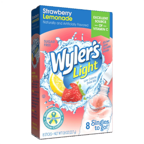 WYLER'S LIGHT STG STRAWBERRY LEMONADE 8 CT