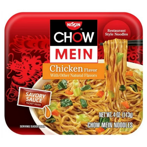 NISSIN CHOW MEIN NOODLE CHICKEN 4OZ