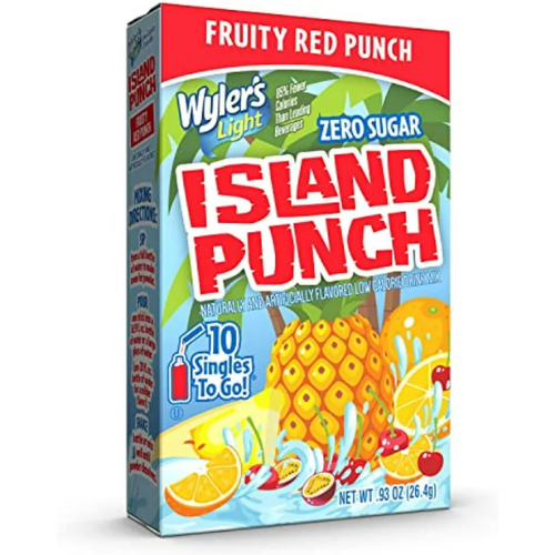 WYLER'S LIGHT ISLAND PUNCH STG FRUITY RED PUNCH 10 CT