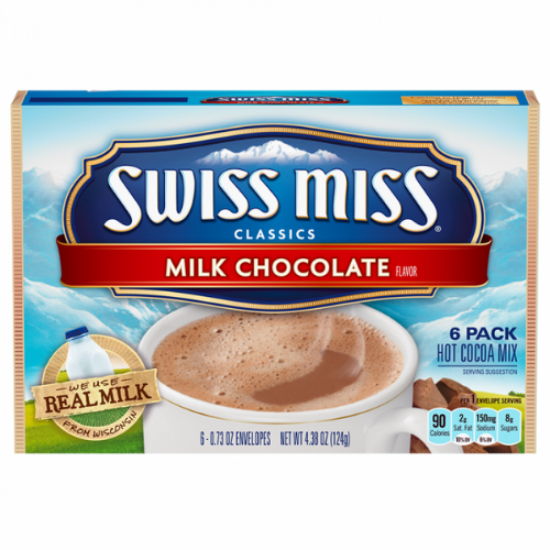 SWISS MISS HOT COCOA MIXMILK CHOCOLATE 6CT  4.38OZ