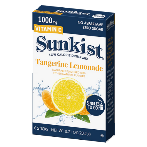 SUNKIST VITAMIN-C STG  TANGERINE LEMONADE 6 CT