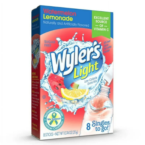 WYLER'S LIGHT STG WATERMELON LEMONADE 8 CT